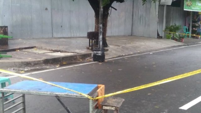 Koper mencurigakan buat heboh warga di Bontoala Makassar 