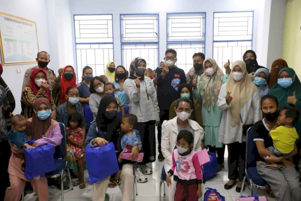 Wawali Fatmawati Rusdi Edukasi Ibu Balita Di PKM Bontoala Makassar