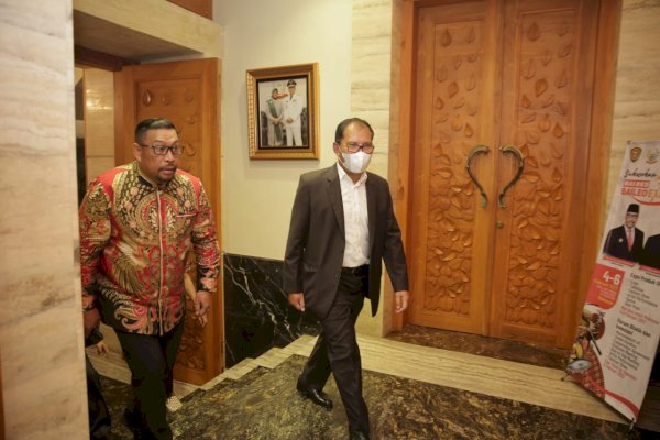 Gubernur Maluku Murad Ismail Kunjungi Makassar, Wali Kota Danny: Seorang Legenda Brimob