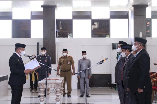 Lantik Pejabat, Bupati Takalar Syamsari: Kita Butuh Kepala Dinas yang Open Mind