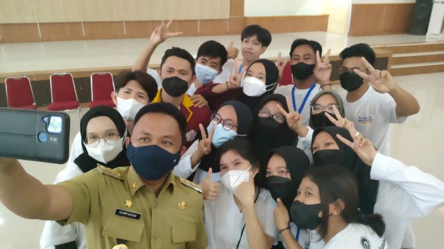 Ilham Azikin Jadi Inspirasi Mahasiswa dari 28 Kampus Se-Indonesia.