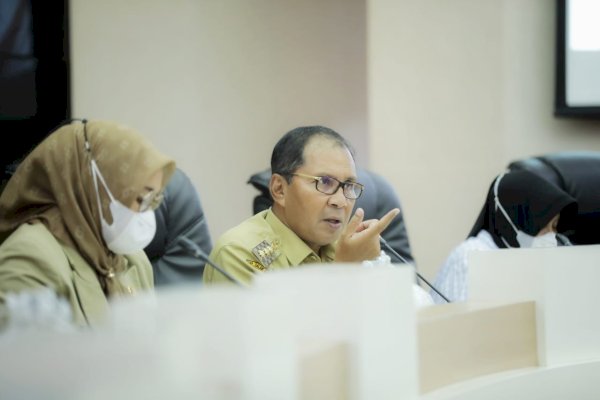 Danny-Fatma Kumpul Lurah-Camat Se-Kota Makassar, Tegaskan Kedisiplinan