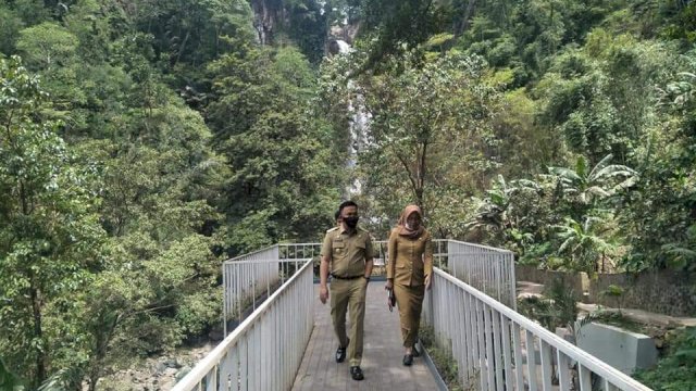 Awal 2022, Jumlah Pengunjung Air Terjun Bissappu Meningkat Tajam.