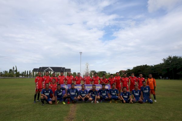 Dengan Main Bola, Pemkab Luwu-Pemkot Palopo Sulsel Jalin Keakraban dan Silaturahmi