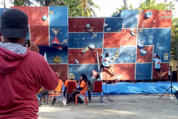 Update Perolehan Medali Pra Porprov Ke-17 Panjat Tebing di Bantaeng
