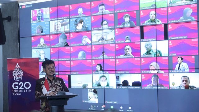 Mentan Syahrul Yasin Limpo.