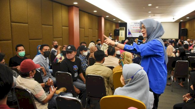 Anggota DPRD Sulsel Andi Rachmatika Dewi gelar sosialisasi nilai-nilai kebangsaan tentang "Kesehatan".