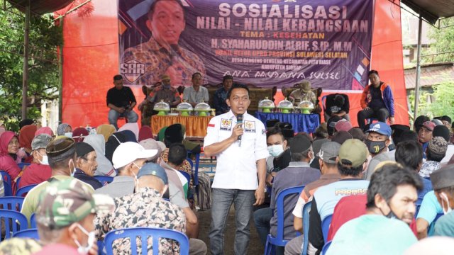 Waka DPRD Sulsel Syaharuddin Alrif Bicara Nilai Kebangsaan yang Sangat Penting dalam Kesehatan