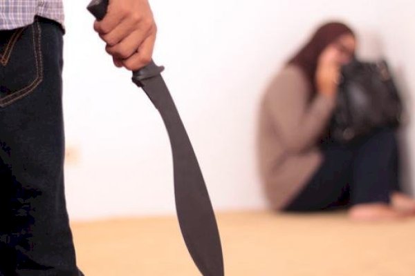 Sadisnya! Lupa Minum Obat, Suami di Pangkep Sulsel Bacok Istri