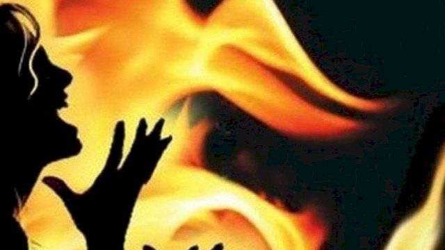 Ilustrasi Istri Dibakar Suami.(F-Int)