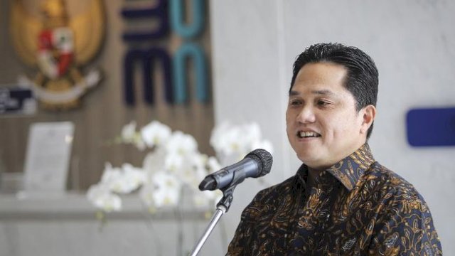 Menteri BUMN Erick Thohir.(F-Int)