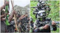 Aksi Brutal Teroris KKB Baku Tembak dengan TNI di Distrik Gome Papua, 2 Pasukan Elite Gugur