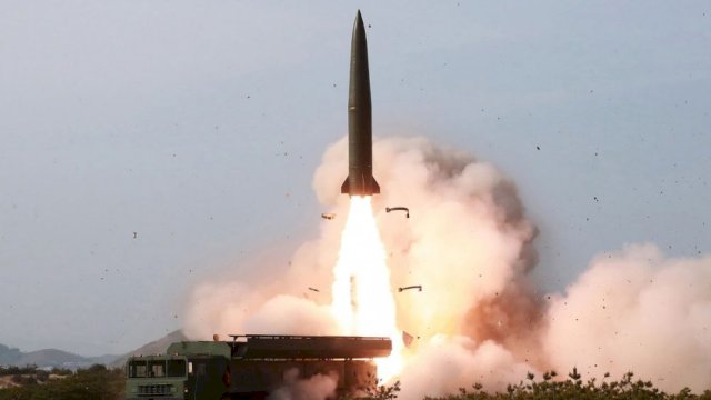 Ilustrasi. Korea Utara Tembakkan Lagi Rudal Balistik ke Jepang