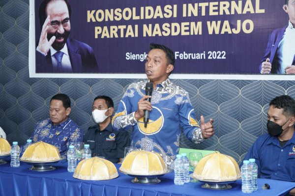Syaharuddin Alrif Pimpin Konsolidasi di DPD NasDem Wajo, Ternyata Banyak Tokoh Berpengaruh Ingin Gabung