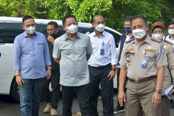 Kunker, Waka Komisi IV DPR Rusdi Masse dan Anggota Tinjau Balai Besar Karantina Ikan Makassar