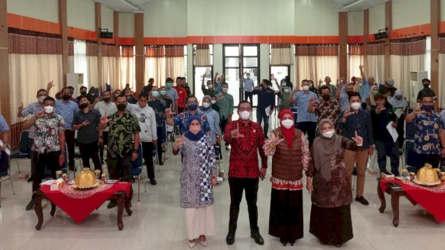 Wabup Suhartina Bohari Hadiri Uji Publik Ranperda Insiatif DPRD Tentang Literasi
