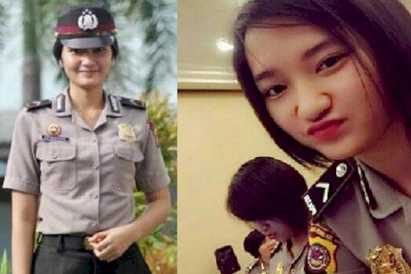 Polwan Cantik Asal Manado Briptu Christy Berhasil Diamankan di Hotel