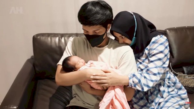 Pasangan Atta Halilintar-Aurel Hermansyah.(F-INT)