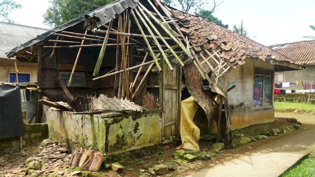 Ilustrasi Rumah Tak Layak Huni.(F-INT)
