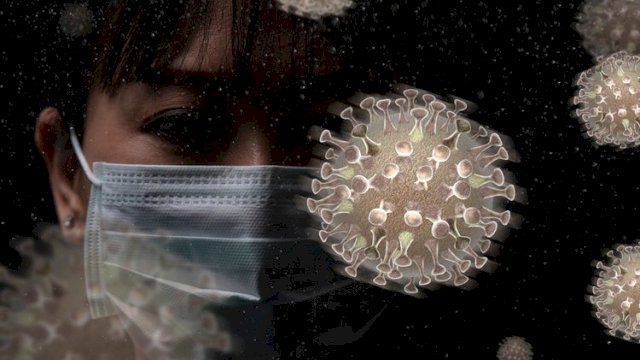 Ilustrasi Covid-19. (F-INT)