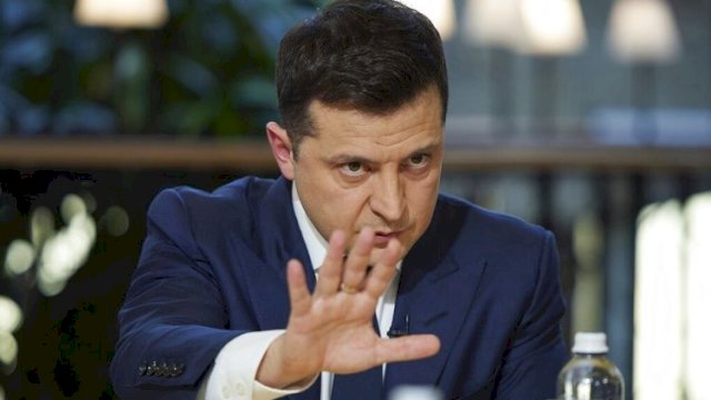 Presiden Ukraina Volodymyr Zelensky.(F-INT)