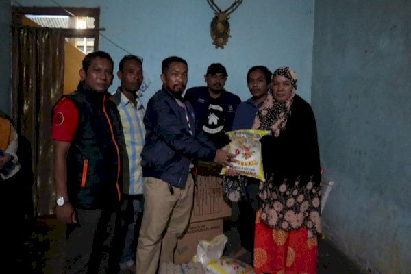 Respon Cepat NasDem Luwu Bantu Korban Kebakaran di Desa Larelare