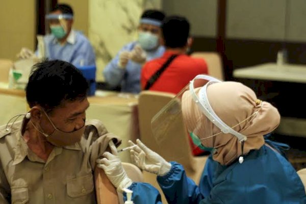 Hebat, Vaksinasi Covid-19 di Kabupaten Maros Capai 70 Persen