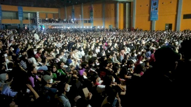 Konser Musik Milenial di Makassar yang Dibubarkan.