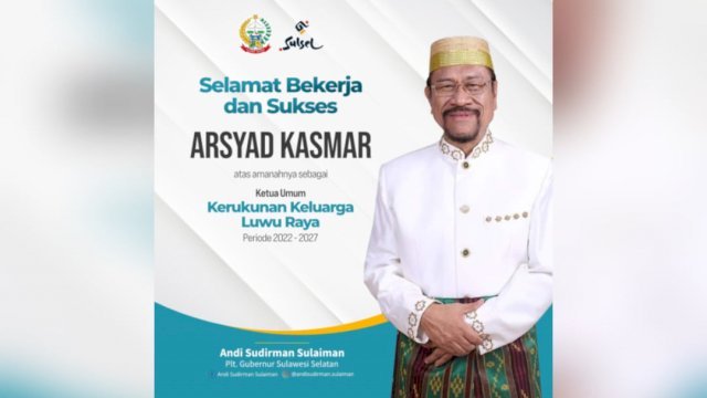 Arsyad Kasmar terpilih Sebagai Ketum KKLR.