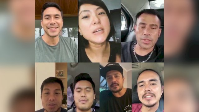 Sejumlah artis mengajak para pecinta otomotif ikuti even RMS Trail Pinrang, Sulsel.