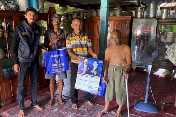 Terus Berbagi Sembako di Jumat Berkah, Legislator NasDem Sulsel Muhammad Sasar Warga Pedesaan di Bone