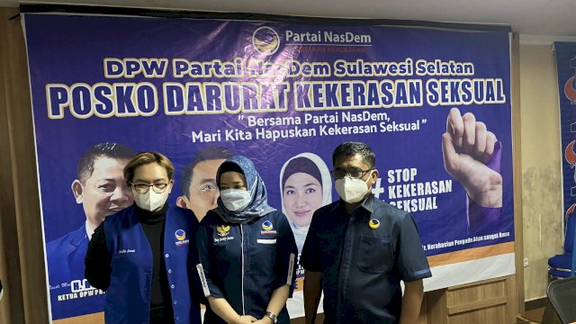 NasDem Sulsel Kawal Korban Perdagangan Seks di Gowa