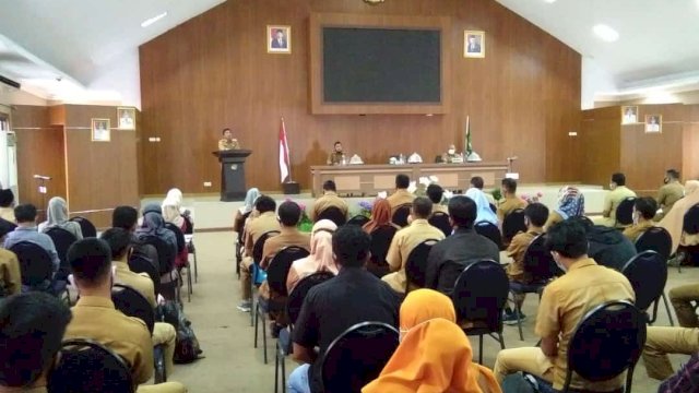 Rapat Koordinasi Persiapan Pelaksanaan APBD Tahun 2022 Kabupaten Maros