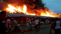Ratusan Kios di Pasar Sentral Sinjai Sulsel Terbakar, Polda Turunkan Tim Selidiki