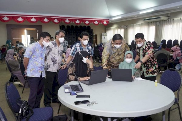 Dinas PMD Maros Launching Aplikasi Siskeudes