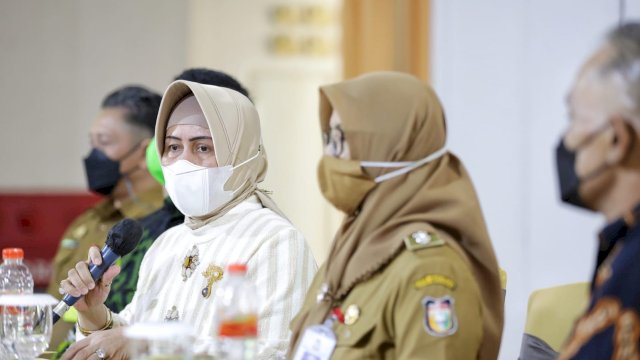 Indira Jusuf Ismail Sosialisasi Deteksi Dini TB. (F-Humas)