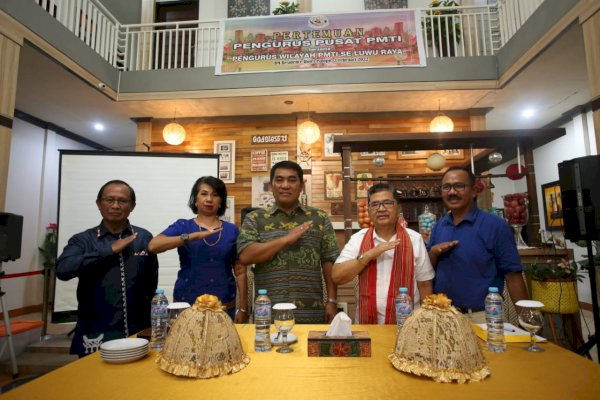 Walikota Palopo Judas Amir Hadiri Silaturahmi PMTI