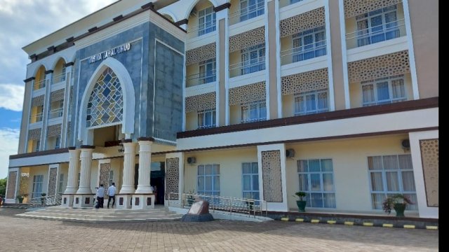 Asrama Haji kembali disiapkan untuk Antisipasi Lonjakan Covid-19 di Sulsel. (F-INT)