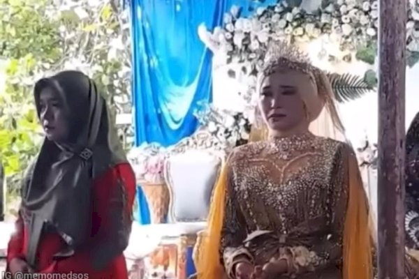 Bikin Nyesek, Pengantin Wanita di Dompu NTB Gelar Pernikahan Tanpa Pujaan Hati yang Telah Kabur