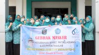 Peringatan Hari jadi Takalar ke-62, TP PKK Gebrak Masker Jilid 2 di 10 Kecamatan