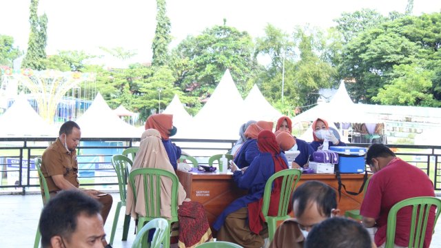 Pemkab Takalar Laksanakan Vaksin Massal.