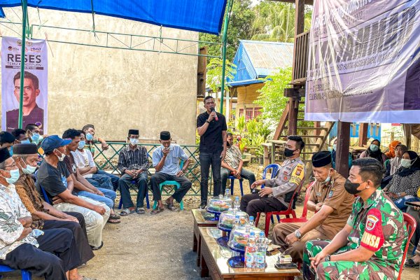 Reses, Legislator NasDem Sulsel H Muhammad Terima Aspirasi Warga Bone Soal Infrastruktur