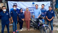 NasDem Sulsel Terus Berbagi, Giliran Warga Pinrang Diberi Motor
