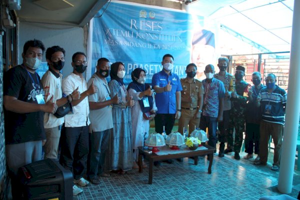 Legislator NasDem Andre Tanta Reses di Kalukuan Makassar, Pertegas akan Perjuangkan Program Kepemudaan