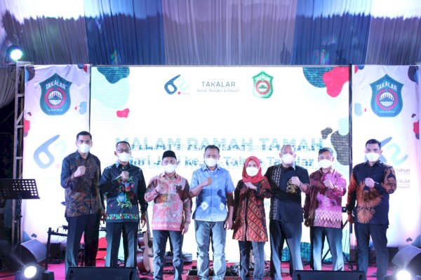 Tak Patuhi Prokes, Bupati Syamsari Hentikan Ramah Tamah Hari jadi ke-62 Takalar