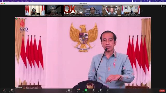 Plt Gubernur Sulsel Andi Sudirman, hadiri hari pers nasional.