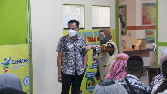 Camat Tallo Alamsyah Tinjau-Pastikan Kesiapan Puskesmas di Wilayahnya.