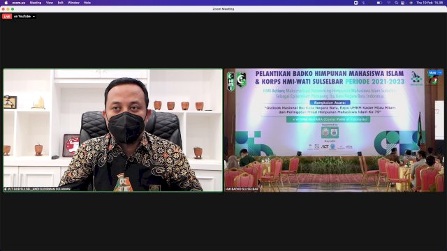 Plt Gubernur Sulsel Andi Sudirman Sulaiman.
