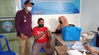 Camat Sangkarrang Ramli Lallo Sosialisasi Vaksinasi Melalui Mimbar Safari Jumat