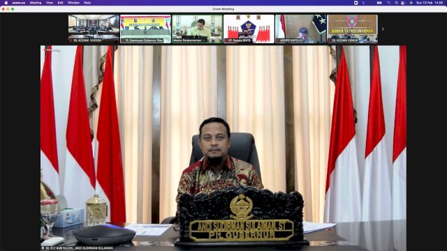 Pelaksana Tugas Gubernur Sulawesi Selatan, Andi Sudirman Sulaiman.